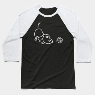 Dog Lover and TRPG Tabletop RPG Gaming Addict Baseball T-Shirt